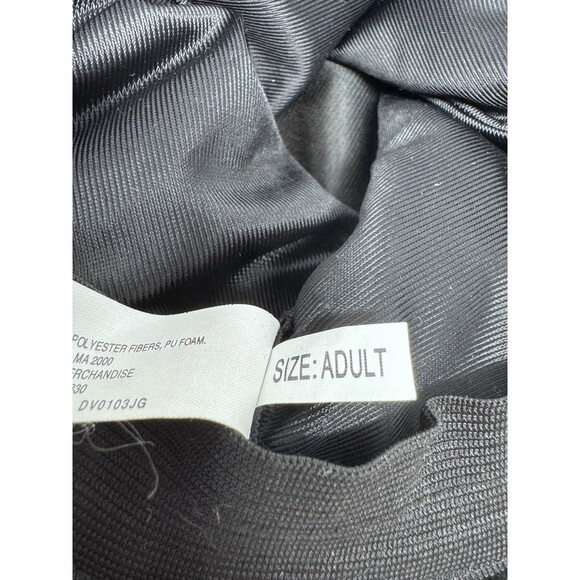 Disney Mickey Mouse Mad Hatter Hat Black White Adult Size Disneyland WDW - Picture 9 of 10